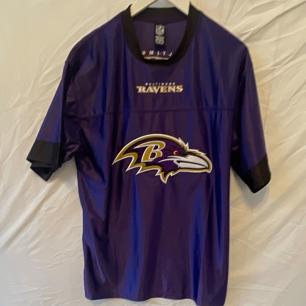 NFL Team Apparel Baltimore Ravens NFL Jersey Purple/Black Size M